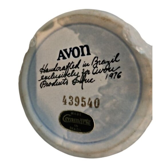 Beer Stein Avon Collectible Ceramic & Pewter Lidded - Picture 3 of 13